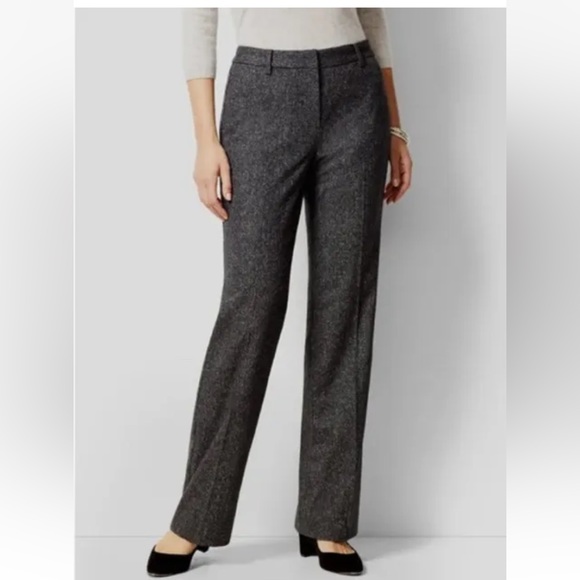 Talbots Pants - Talbots Windsor Donegal Wool Silk Blend Trousers Pants Womens Size 14P (284)